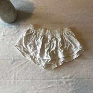 lululemon athletica Cream Athletic Shorts